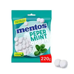 PLUS Mentos pepermuntballen aanbieding
