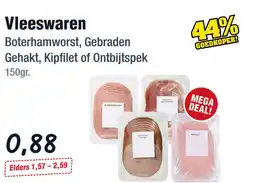 Budget Food Vleeswaren aanbieding