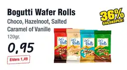 Budget Food Bogutti Wafer Rolls aanbieding