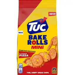 PLUS Tuc Bakerolls Mini Pizza aanbieding