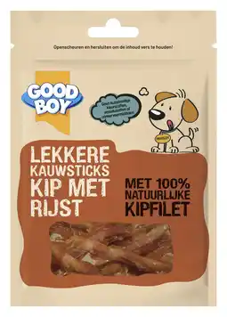 PLUS Good Boy Lekkere kauwsticks kip met rijst aanbieding