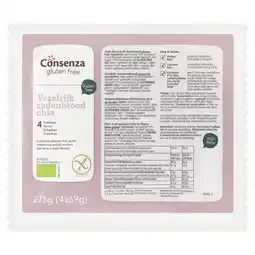 PLUS Consenza GV Vezelrijk zadenbrood chia bio aanbieding