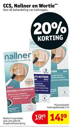 Kruidvat CCS, Nailner en Wortie aanbieding