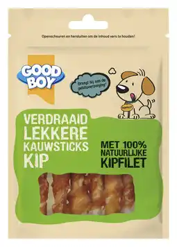 PLUS Good Boy Verdraaid lekkere kauwsnacks kip aanbieding