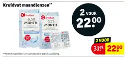 Kruidvat Kruidvat Maandlenzen aanbieding
