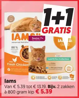 Dekamarkt IAMS Senior 7+ aanbieding