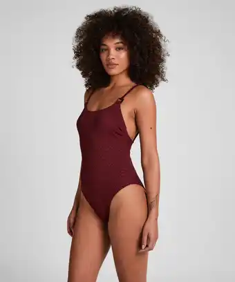 Hunkemoller Hunkemöller Badpak Aruba Paars aanbieding
