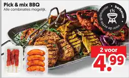 Dekamarkt Pick & mix BBQ aanbieding