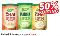 Dekamarkt Pickwick Latte aanbieding