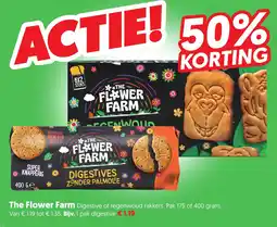 Dekamarkt The Flower Farm Digestive of regenwoud rakkers aanbieding