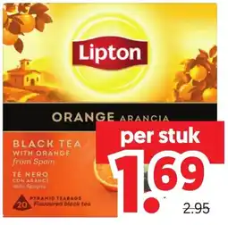 Dekamarkt Lipton Orange aanbieding