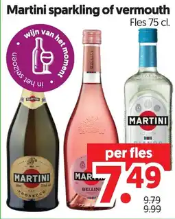 Dekamarkt Martini sparkling of vermouth aanbieding