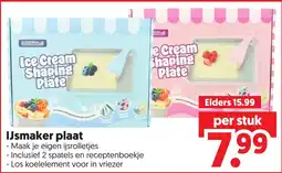 Dekamarkt Ijsmaker plaat aanbieding