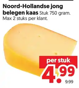 Dekamarkt Noord-Hollandse jong belegen kaas aanbieding