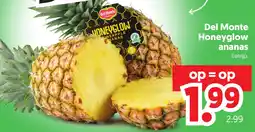 Dekamarkt Del Monte Honeyglow ananas aanbieding