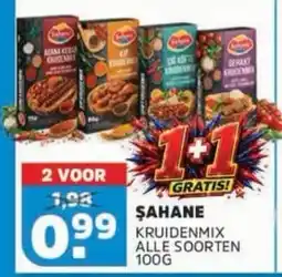 Sahan Supermarkten sahane kruidenmix alle soorten aanbieding