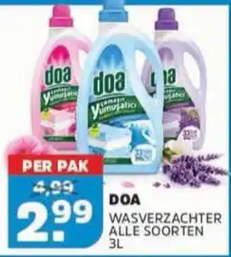Sahan Supermarkten doa wasverzachter alle soorten aanbieding