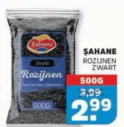 Sahan Supermarkten Sahane rozijnen zwart aanbieding