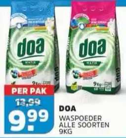 Sahan Supermarkten doa waspoeder alle soorten aanbieding