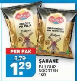Sahan Supermarkten ÅžAHANE BULGUR SOORTEN aanbieding