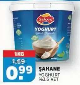 Sahan Supermarkten Sahane yoghurt aanbieding