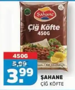 Sahan Supermarkten ŞAHANE ÇİĞ KÖFTE aanbieding