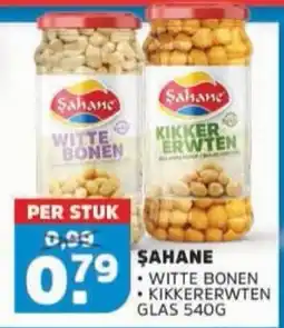 Sahan Supermarkten ÅžAHANE WITTE BONEN KIKKERERWTEN aanbieding