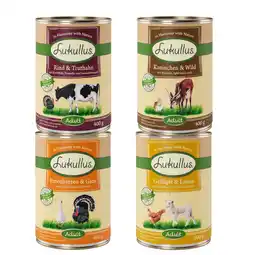Zooplus 24x400g Combinatie III (4 Smaken) Lukullus Hondenvoer aanbieding