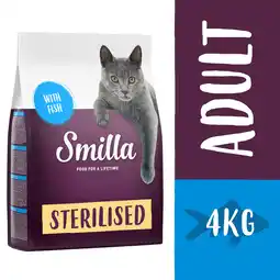Zooplus 4 kg Smilla Adult Sterilised Fish Kattenvoer aanbieding