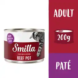 Zooplus Smilla Rundvlees 6 x 200g Kattenvoer - Rund met Kippenlever aanbieding