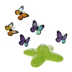 Zooplus Kattenspeelgoed Funny Butterfly + 4 reserve vlinders aanbieding