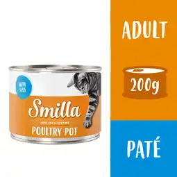 Zooplus 6x200g Gevogeltepannetje Mals Gevogelte met Vis Smilla Kattenvoer aanbieding