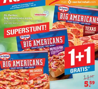Dr.Oetker Big Americans pizza