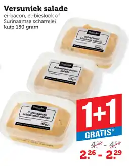 Coop Versuniek salade aanbieding