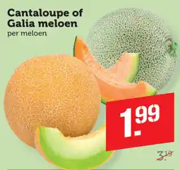 Coop Cantaloupe of Galia meloen aanbieding
