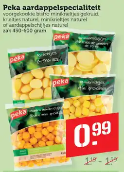 Coop peka aardappelspecialiteit aanbieding