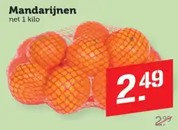 Coop Mandarijnen aanbieding