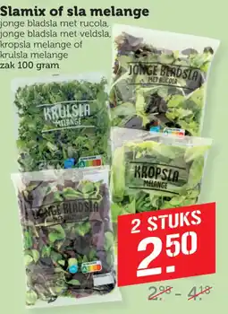 Coop Slamix of sla melange aanbieding