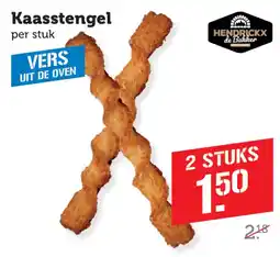 Coop hendrickx de bakker kaasstengel aanbieding