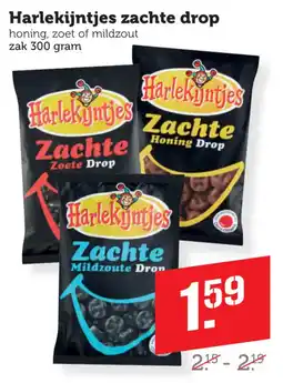 Coop Harlekyntjes zachte drop aanbieding