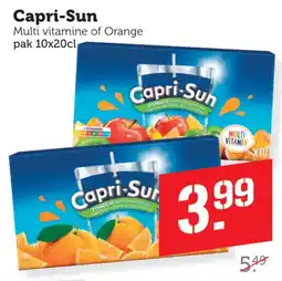 Coop Capri-Sun Multi vitamine of Orange aanbieding