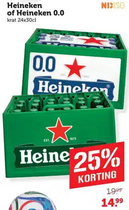 Coop Heineken of Heineken 0.0 aanbieding