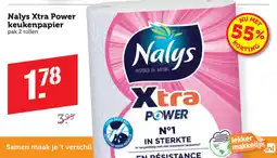Coop Nalys Xtra Power keukenpapier aanbieding