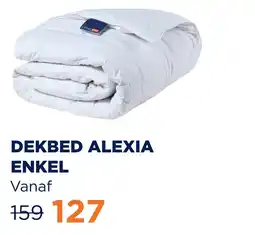 TotaalBED totaal DEKKBED ALEXIA aanbieding