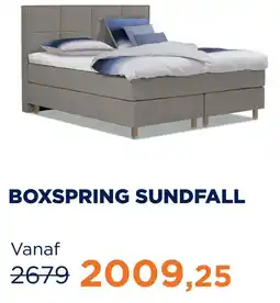 TotaalBED Boxspring sundfall aanbieding