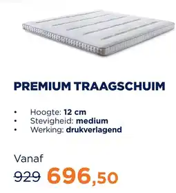 TotaalBED premium traagschuim aanbieding