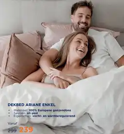 TotaalBED DEKBBED ARIANE ENKEL aanbieding