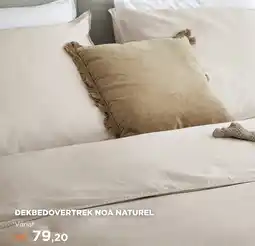 TotaalBED DEKBBEDOVERTREK NOA NATUREL aanbieding