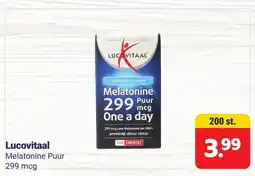 Die 2 Brüder Lucovitaal Melatonine Puur 299 mcg aanbieding
