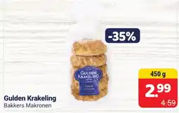 Die 2 Brüder Gulden Krakeling Bakkers Makronen aanbieding